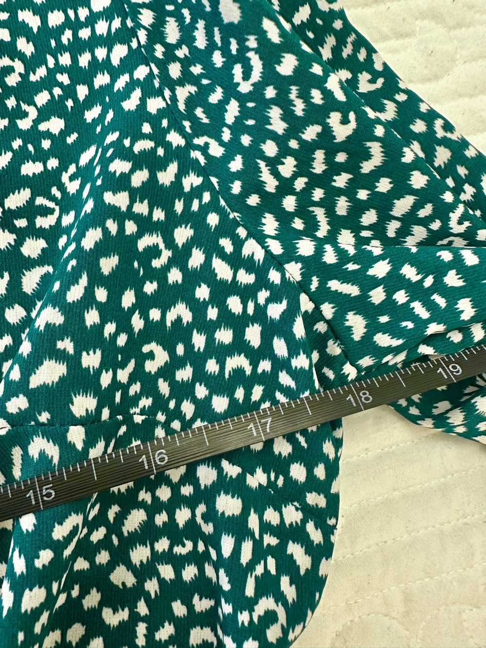 PrettyGarden Women Dark Green Polyester V Neck Long Sleeve Floral Maxi Dress S - Picture 10 of 13